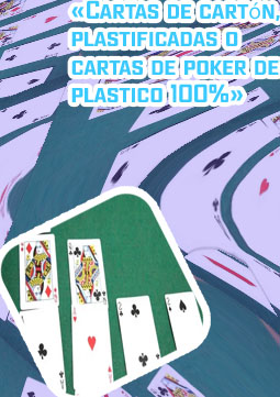 Cartas poker valor